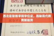 解锁未来教育新篇章，西北密歇根学院学位证背后的秘密力量