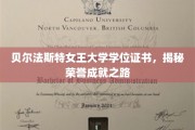 解锁贝尔法斯特女王大学荣耀，学位证书背后的成就之旅