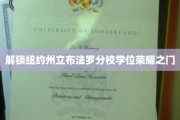 探索布法罗分校学位成就之路