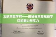 探索哥本哈根商学院，北欧精英教育的璀璨明珠