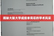 探寻大阪大学成绩单中的学术魅力与卓越成就