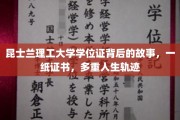 昆士兰理工荣耀证，一纸学位，千变万化的人生航程