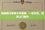 荷兰莱顿大学荣耀通行证，全球机遇尽在掌握