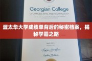 揭开渥太华大学学霸档案，探索成绩单背后的卓越之路