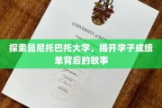 曼尼托巴托大学揭秘，学子成绩单背后的励志篇章