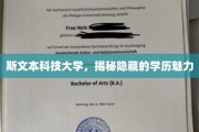 斯文深处，学历之光，斯文本科技大学魅力揭秘之旅