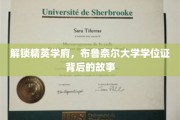 揭开布鲁奈尔大学学位证的光环，精英学府的神秘之旅