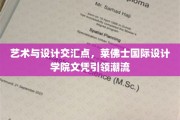 设计先锋的摇篮，莱佛士国际设计学院文凭成就未来潮流趋势