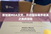 MDA新加坡文凭，解锁全球商业精英之门