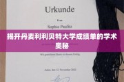 解码利利贝特大学成绩单背后的学术秘密