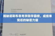 诺斯布鲁克学霸秘籍大揭秘，揭秘学霸背后的神秘力量！