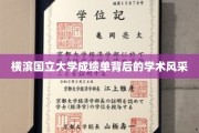 解码横滨国立大学，成绩单里的学术魅力探寻