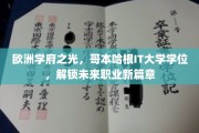 哥本哈根IT大学学位，欧洲教育瑰宝引领职场新纪元