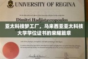 马来西亚亚太科技大学，铸就亚太科技精英的摇篮传奇