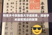 特里夫卡拿撒勒大学成绩单，揭秘学术成就背后的故事