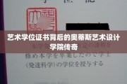揭秘奥蒂斯艺术设计学院，艺术学位证书背后的传奇故事