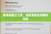 探秘加图立大学，揭秘成绩单背后的非凡人生