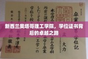 探寻奥塔哥理工学院，成就非凡学位的辉煌历程